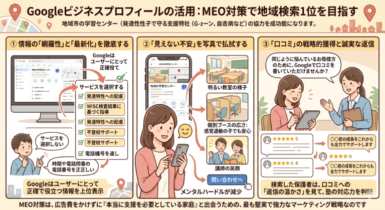 塾での「合理的配慮」を手軽に実現する次世代AI教材『AIQfit（アイキューフィット）』。LD、ADHD、自閉症スペクトラムといった発達障害や勉強が苦手な生徒一人ひとりの特性に合わせ、問題数や宿題、保護者コメントをAIが自動生成。講師の負担を減らし、他塾との差別化を図ります。中学校区1塾限定で受付中。