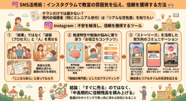 SNS活用術：インスタグラムで教室の雰囲気を伝え、信頼を獲得する方法