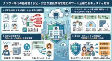 セキュリティは大丈夫？学習塾における個人情報管理とクラウド利用