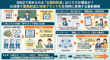 導入コスト vs 費用対効果：AIツール導入で回収できるリターンとは