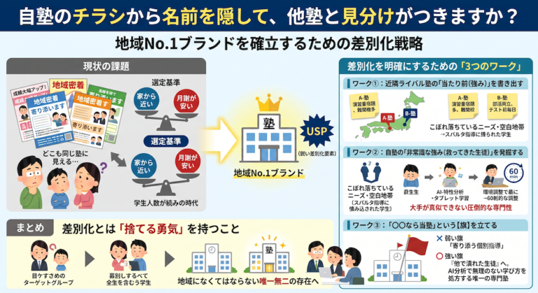 塾での「合理的配慮」を手軽に実現する次世代AI教材『AIQfit（アイキューフィット）』。LD、ADHD、自閉症スペクトラムといった発達障害や勉強が苦手な生徒一人ひとりの特性に合わせ、問題数や宿題、保護者コメントをAIが自動生成。講師の負担を減らし、他塾との差別化を図ります。中学校区1塾限定で受付中。