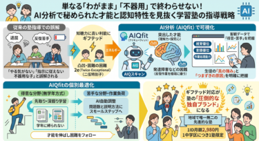 AI分析で見つかる新たな才能：「ギフテッド」傾向の生徒への対応