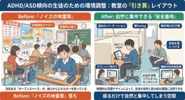 教室のレイアウト戦略：集中力を高める座席配置とパーテーション活用