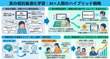 個別最適化学習（アダプティブ・ラーニング）の真の意味と塾での実践法